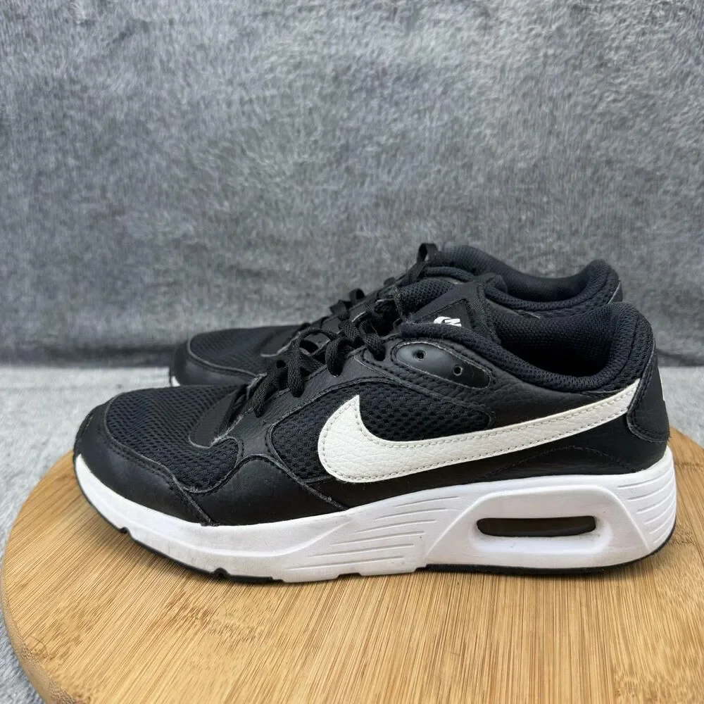 Nike Air Max SC Shoes Boys Size 5.5Y Black White Running Sneakers CZ5358-002